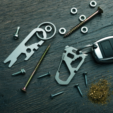 Logo trade mainoslahjat ja liikelahjat kuva: Monitoiminen avaimenperä ATACAMA Schwarzwolf