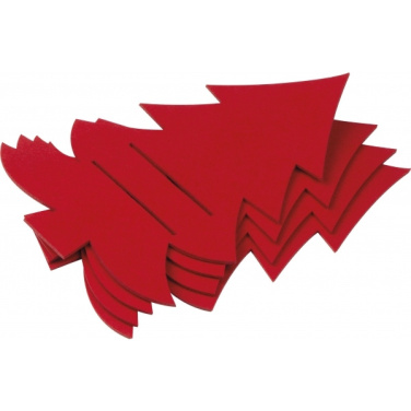 Logo trade mainoslahja kuva: Ruokailuvälinetyyny joulukuusen muotoinen DUFFEL