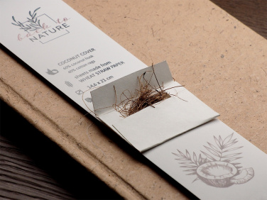 Logo trade mainostuotet tuotekuva: Kierrätetty kookos muistikirja 209734100