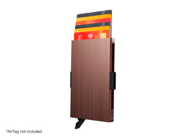 Logotrade liikelahja mainoslahja kuva: RFID-luottokorttikotelo, jossa on pidike AirTagille 2163155