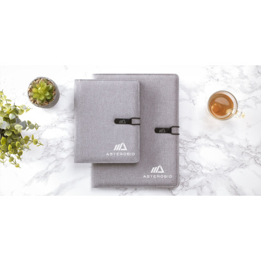 Logo trade mainoslahja ja liikelahja tuotekuva: Quest Portfolio RCS RPET A4 asiakirjakansio