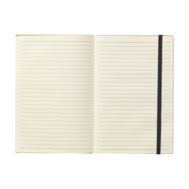 Logo trade liikelahja kuva: Bamboo Journal Naked Spine Paper Notebook A5