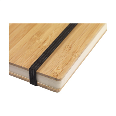 Logotrade liikelahja tuotekuva: Bamboo Journal Naked Spine Paper Notebook A5