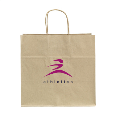 Logo trade mainoslahja ja liikelahja tuotekuva: Leaf It Bag kierrätetty ruohopaperi (90 g/m²) L