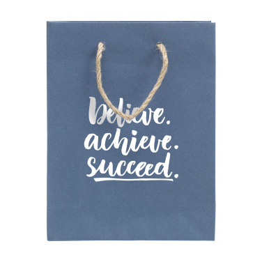 Logotrade mainoslahjat ja liikelahjat tuotekuva: Leaf It Bag kierrätetty farkkukuiduilla (180 g/m²) S