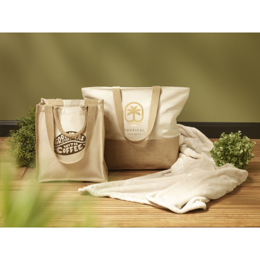 Logotrade mainoslahja tuotekuva: Cancun Beachbag luomupuuvilla (320 g/m²)