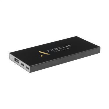 Logotrade mainoslahjat kuva: Tecco GRS Kierrätetty Alu Powerbank 5000 ulkoinen laturi