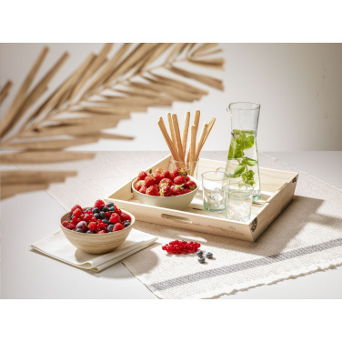 Logotrade liikelahja mainoslahja kuva: Zuja kierrätetty vesilasi 200 ml