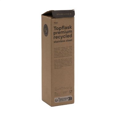 Logo trade liikelahjat tuotekuva: Topflask Premium RCS kierrätetystä teräksestä valmistettu juomapullo