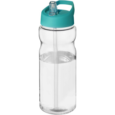 Logotrade mainostuotet kuva: H2O Active® Eco Base 650 ml -urheilujuomapullo kaatonokkakannella