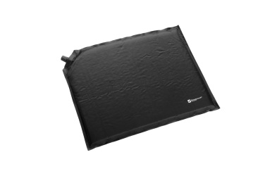 Logotrade liikelahja mainoslahja kuva: Puhallettava tyyny ANTERO Schwarzwolf