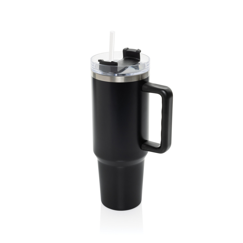 Logo trade mainoslahjat ja liikelahjat kuva: Stadley RCS kierrätysteräksestä valmistettu matkamuki 1200ML