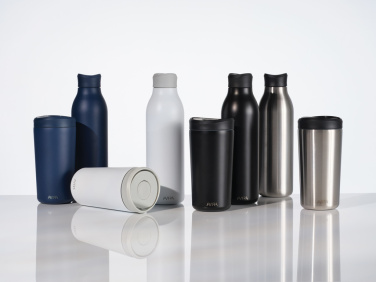 Logo trade mainoslahjat tuotekuva: Avira Alix RCS re-steel click tumbler 400ML