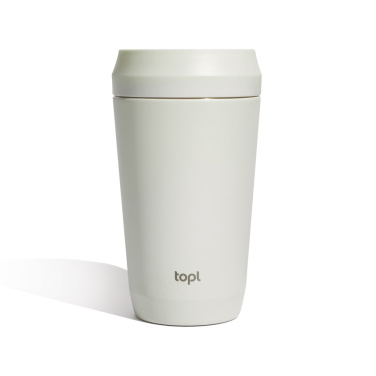 Logo trade liikelahja kuva: Topl Recycled Steel To Go Tumbler Patented 360 Lid 354ml