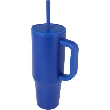 Logotrade mainostuotet kuva: Brady 900 ml:n RCS-sertifioitu eristetty juomamuki silikonipillillä