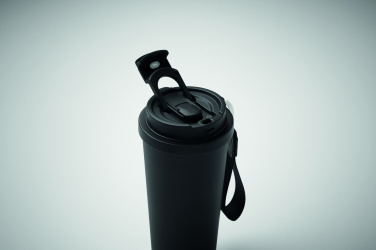 Logo trade liikelahja kuva: Kaksiseinäinen juomamuki 500ml