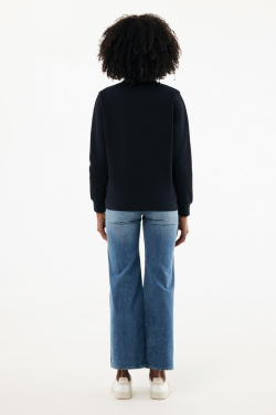 Logotrade liikelahja mainoslahja kuva: IQONIQ Elgon -vetoketjullinen collegepaita kierrätyspuuvilla