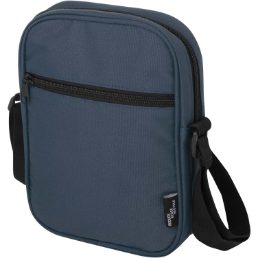 Logo trade mainostuote kuva: Byron GRS-kierrätetystä materiaalista valmistettu crossbody-laukku 2 l