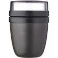 Mepal Ellipse Mini lounasrasia, Tasainen musta