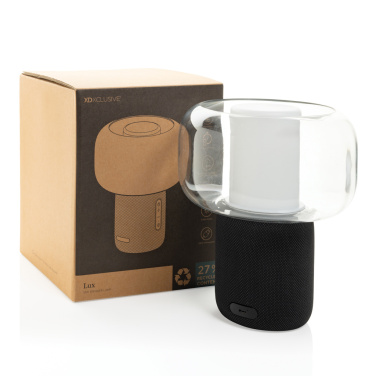 Logo trade mainoslahjat ja liikelahjat kuva: Lux RCS -kierrätysmuovinen 10W kaiutinvalaisin