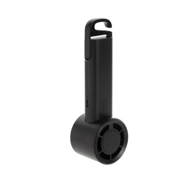 Logotrade mainostuote tuotekuva: Twist RCS -kierrätysmuovinen ladattava tuuletin