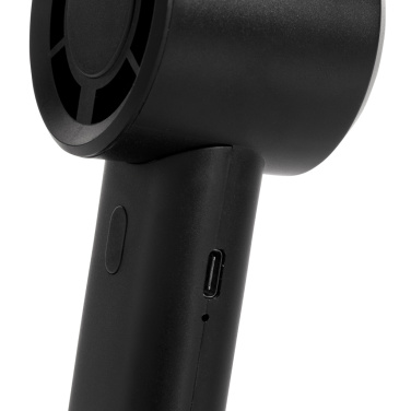 Logo trade mainostuotet tuotekuva: Twist RCS -kierrätysmuovinen ladattava tuuletin