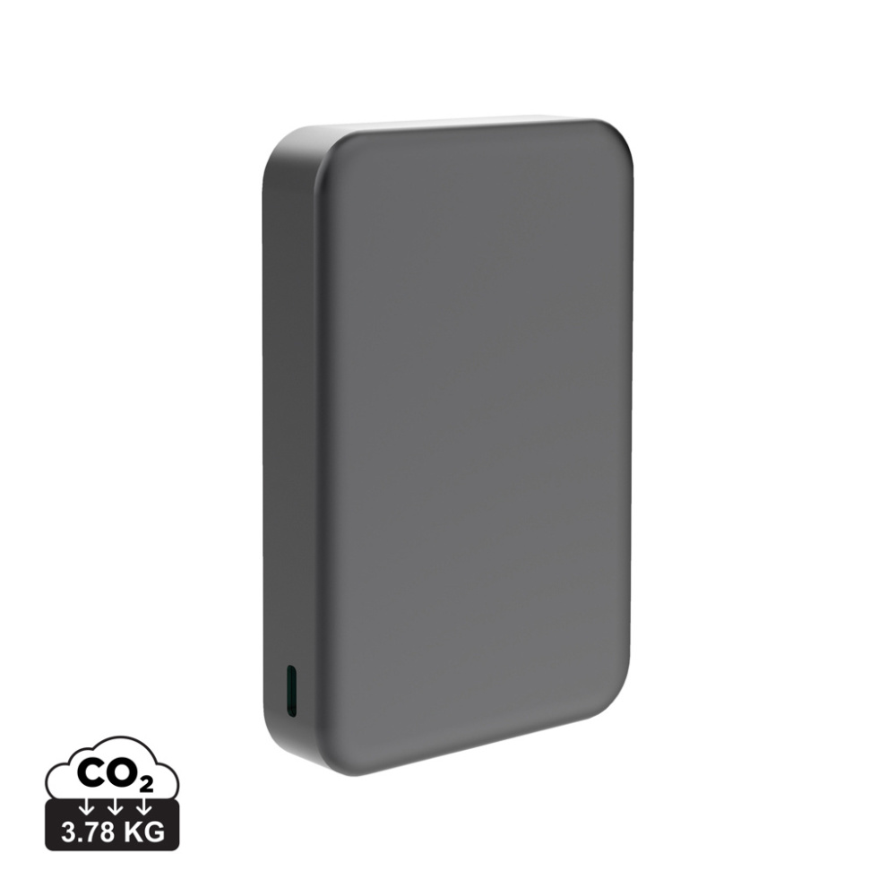 Logo trade liikelahja mainoslahja tuotekuva: Quantum ultra-nopea 10 000 mAh magneettinen 25 W powerbank.
