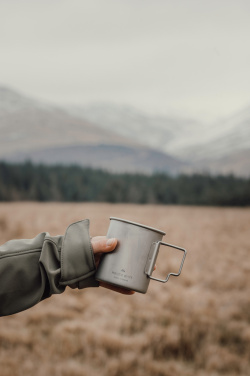 Logo trade mainoslahjat tuotekuva: Nordic trail-ultrakevyt titaaninen muki 450ml