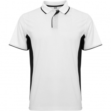 Logotrade verslo dovanos nuotrauka: Montmelo unisex sportinis polo trumpomis rankovėmis