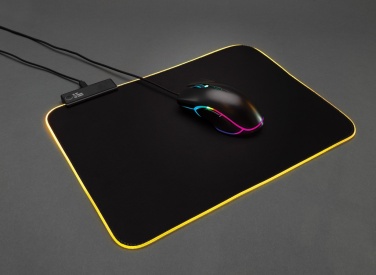 Logotrade reklaminės dovanos nuotrauka: RGB žaidimų pelės kilimėlis
