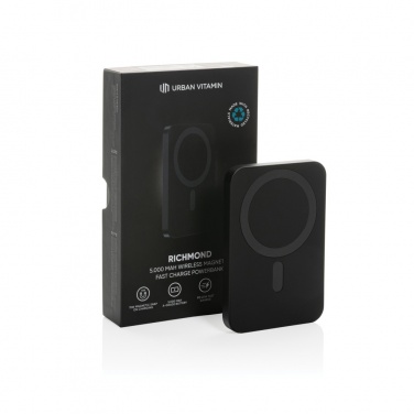 Logotrade firminės dovanos nuotrauka: Urban Vitamin Richmond RCS plastiko/alu 5000mah maitinimo blokas