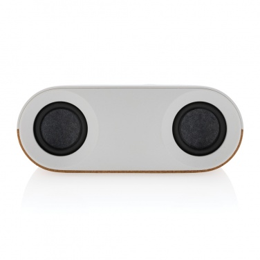 Logotrade firminės dovanos nuotrauka: Oregon RCS perdirbto plastiko ir kamštienos 10 W garsiakalbis