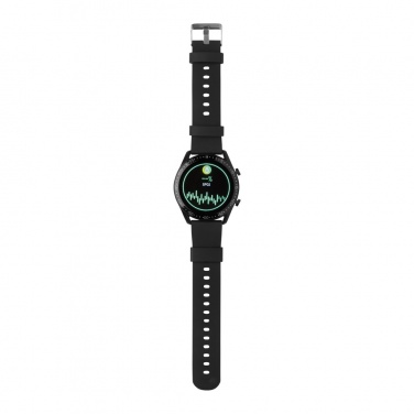 Logotrade reklaminiai produktai nuotrauka: RCS perdirbtas TPU Fit Watch apvalus