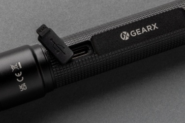 Logotrade firminės dovanos nuotrauka: Gear X RCS perdirbto aliuminio USB įkraunamas žibintuvėlis