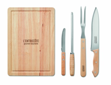 Logotrade verslo dovanos nuotrauka: 4 BBQ Grilio priedų rinkinys