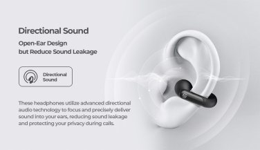 Logotrade reklaminiai produktai nuotrauka: Urban Vitamin Long Beach ENC rplastikinės belaidės ausinės