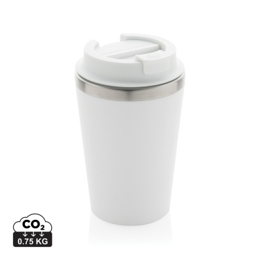 Logotrade reklaminės dovanos nuotrauka: „Java RCS“ perdirbtas dvigubas stiklainis 350 ml