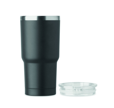 Logotrade dovana nuotrauka: Dvigubos sienelės stiklinė 550 ml