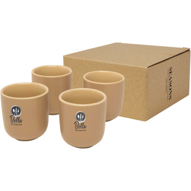 Logotrade firminės dovanos nuotrauka: Vyriškas 4 dalių 90 ml espreso puodelis