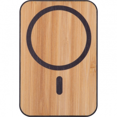 Logotrade reklaminės dovanos nuotrauka: Belaidis išorinis akumuliatorius 5 000 mAh CAIRO