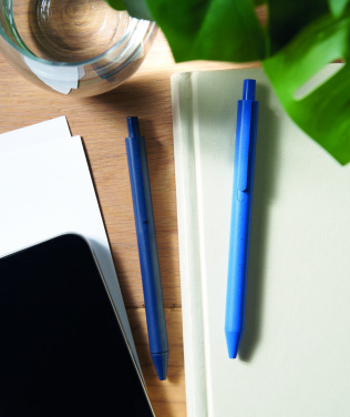 Logotrade reklaminiai produktai nuotrauka: Kviečių šiaudų/ABS stumdomas rašiklis