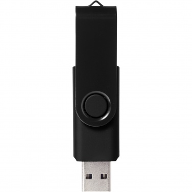 Logotrade Ideja dāvanas foto: Pagriežams metālisks 4 GB USB zibatmiņas disks