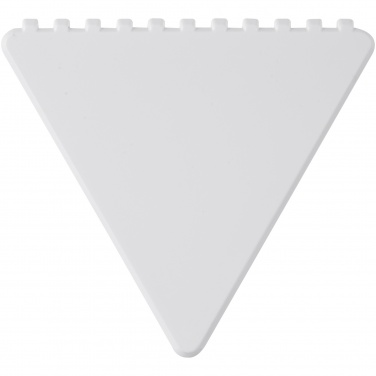 Logotrade logo dāvanas foto: Apsarmojis trīsstūrveida otrreizējās plastmasas ledus skrāpis