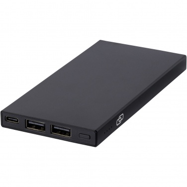 Logotrade Ideja dāvanas foto: Pievienojiet 5000 mAh pārstrādāta alumīnija barošanas bloku 