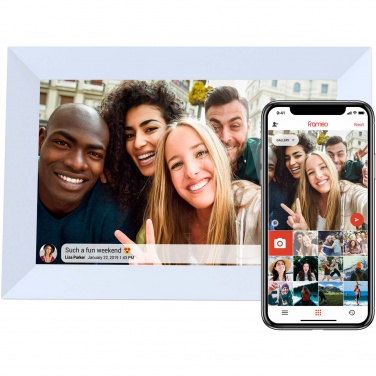 Logotrade ziemassvētku dāvanas foto: Prixton Prado 10" Frameo wifi digitālais foto rāmis