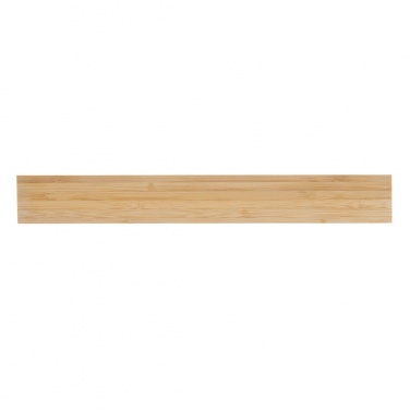 Logotrade Ideja dāvanas foto: Timberson īpaši biezs 30 cm abpusējs bambusa lineāls