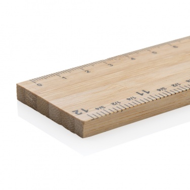 Logotrade Ideja dāvanas foto: Timberson īpaši biezs 30 cm abpusējs bambusa lineāls
