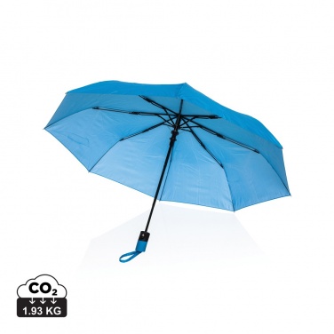 Logotrade korporatīvās dāvanas foto: 21 collas Impact AWARE™ 190T mini automātiski atverams lietussargs