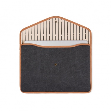 Logotrade dāvanas foto: VINGA Bosler GRS pārstrādāta audekla 14" klēpjdatora apvalks