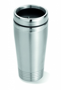 Logotrade korporatīvās dāvanas foto: Divsienu ceļojumu krūze 400ml